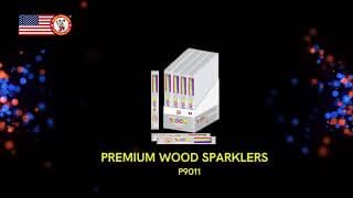 PREMIUM WOOD SPARKLERS P9011 WINDA FIREWORKS 2022 NEW ITEMS