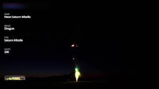 SM167 Neon Saturn Missile - 200 shots - Shogun