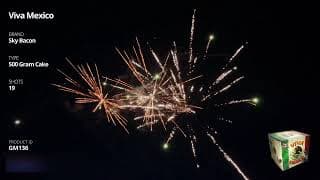 GM136 Viva Mexico - 19 shot 500 Gram - Sky Bacon Fireworks