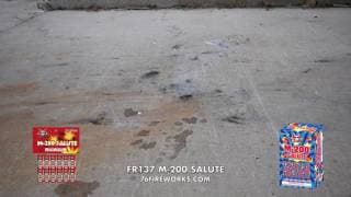 FR137 M-200 Salute Firecrackers