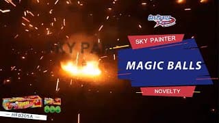SKY PAINTER FIREWORKS NOVELTY HF0205A MAGIC BALLS NOVELTY FIREWORKS