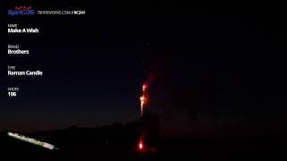 RC241 Make A Wish - 196 shot Brothers Roman Candle