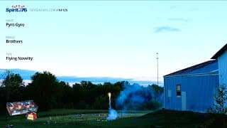NF125 Pyro Gyro - Brothers Flying Novelty