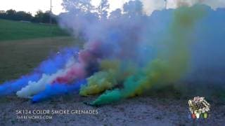 SK134 Color Smoke Grenades