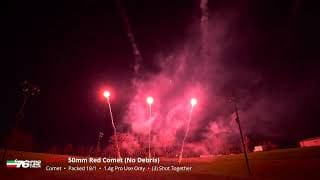 CM561 50mm Red Comet (No Debris) 2024