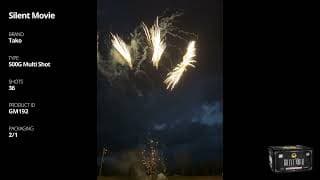 GM192 Silent Movie - 500G Multi Shot - Tako Pyrotechnics