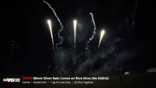 CM534 30mm Silver Rain Comet w/ Blue Mine (No Debris) 2024 Production