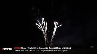 CM352i 50mm Triple Silver Crossette Comet (Clean Lift) iShot 2024