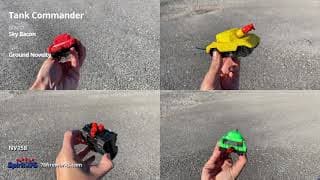 NV158 Tank Commander - Plastic Novelties - Sky Bacon