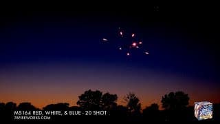 MS164 Red, White, & Blue - 20 Shot