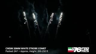 CM506 30MM WHITE STROBE COMET