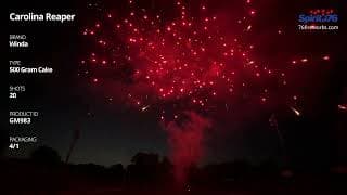 GM983 Carolina Reaper - 500 Gram Cake - Winda Fireworks