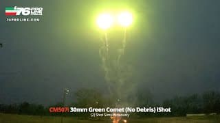 CM507i 30mm Green Comet (No Debris) iShot - '76 Pro Line ITALIA